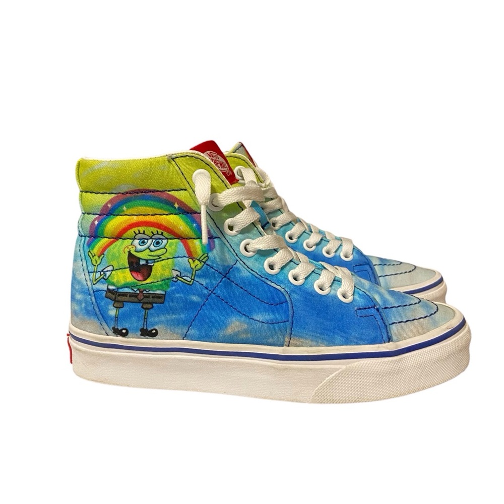Vans X Spongebob Sk8 Imagination Sneakers Limited Edition Rainbow - Picture 15 of 16